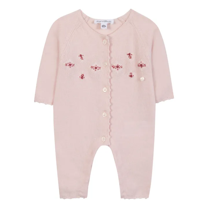 Mono de lana bordado | Rosa Pálido- Imagen del producto n°0