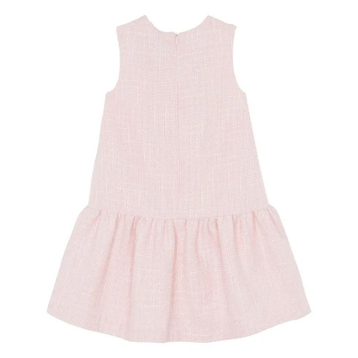 Robe Tweed | Rose pâle- Image produit n°1