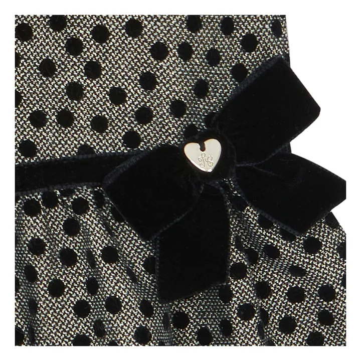 Vestido Pois | Negro- Imagen del producto n°2