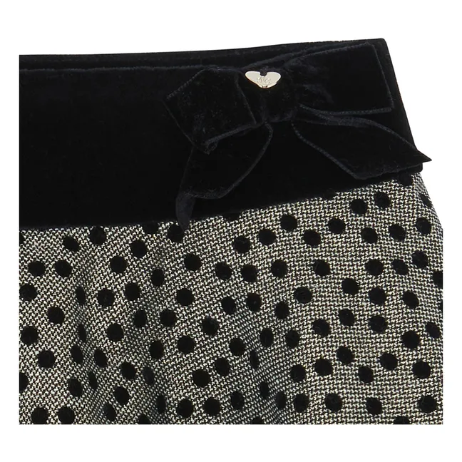 Jupe Pois | Noir