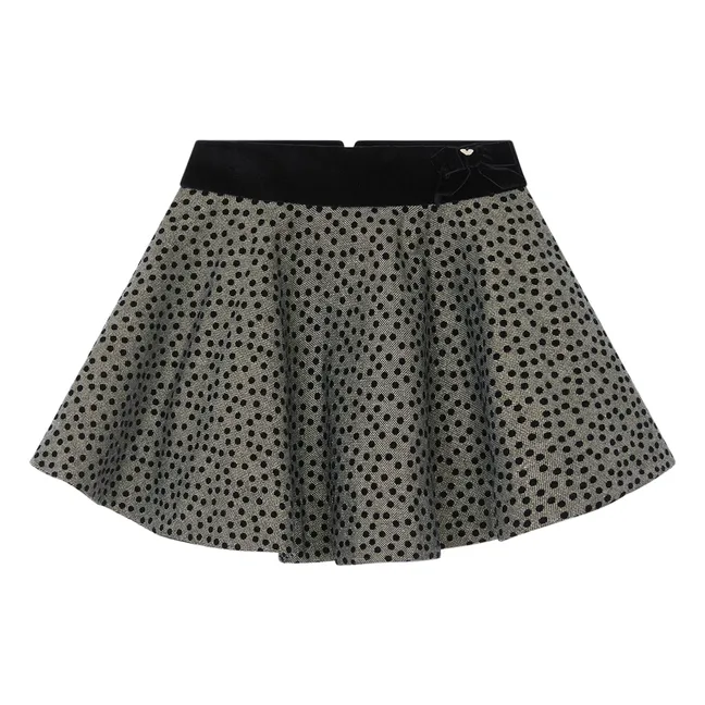 Jupe Pois | Noir
