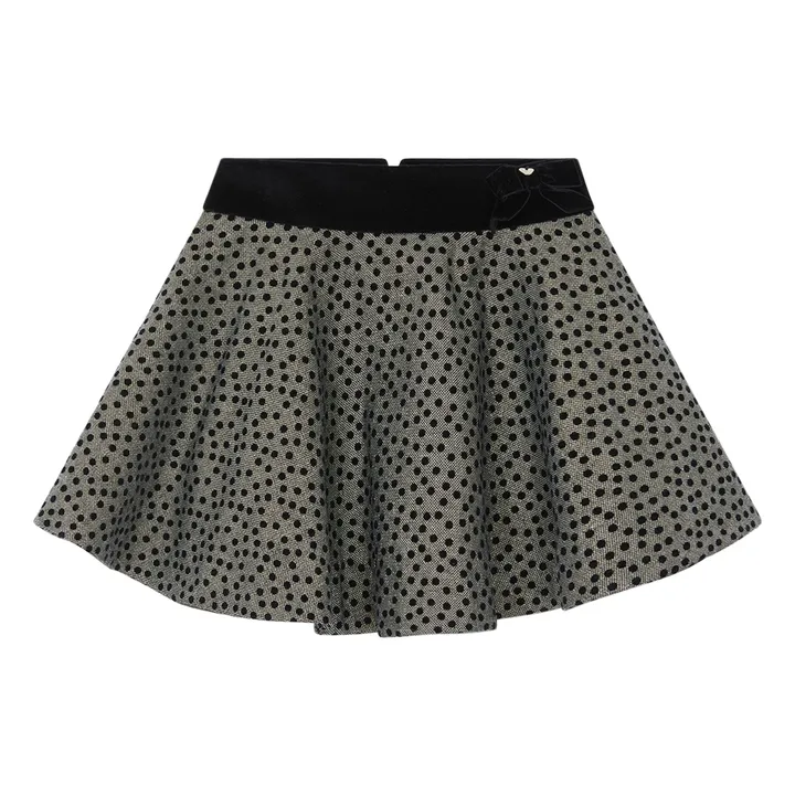 Jupe Pois | Noir- Image produit n°0