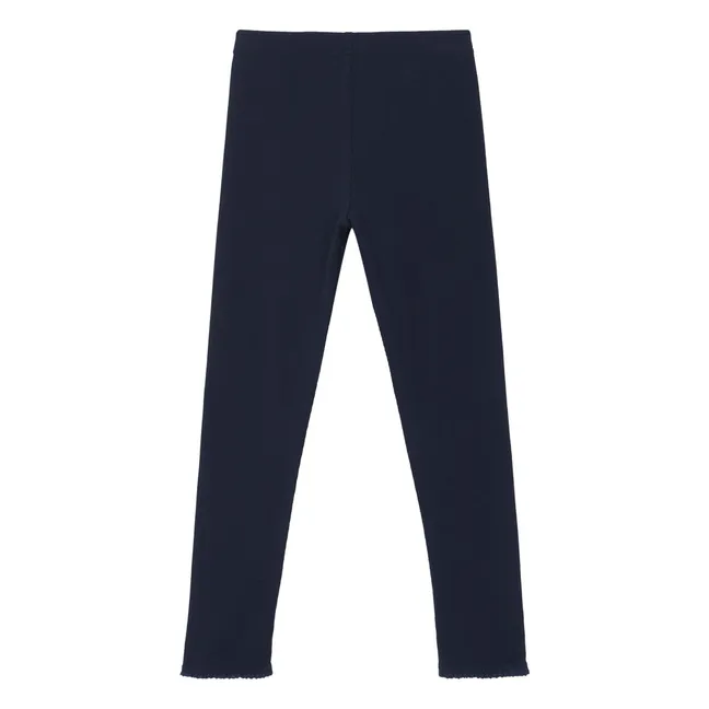Legging Côtelé | Bleu marine