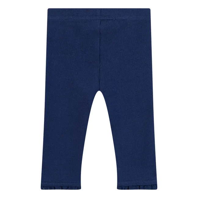Legging Côtelé | Bleu nuit