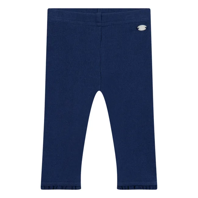Legging Côtelé | Bleu nuit