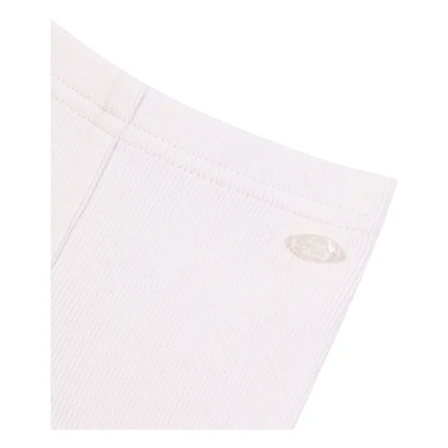 Legging Côtelé | Rose pâle