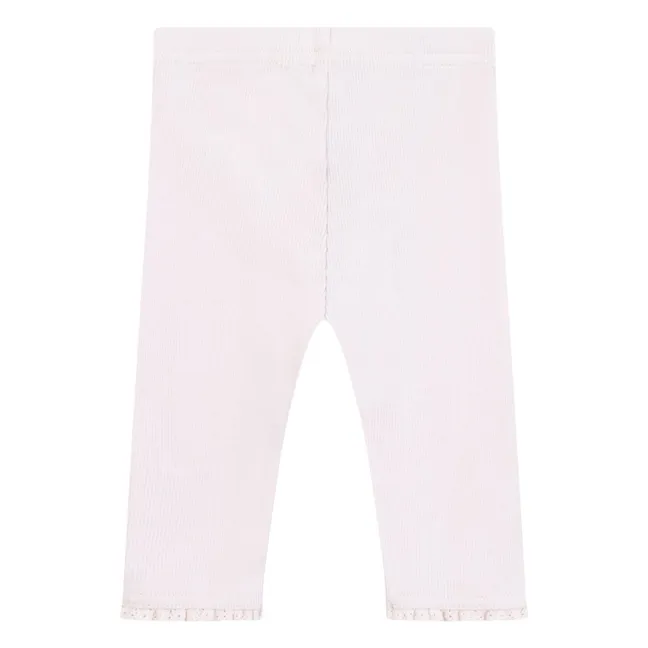 Legging Côtelé | Rose pâle