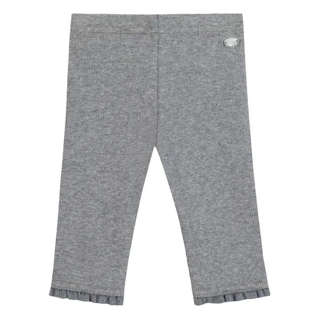 Legging Côtelé | Gris