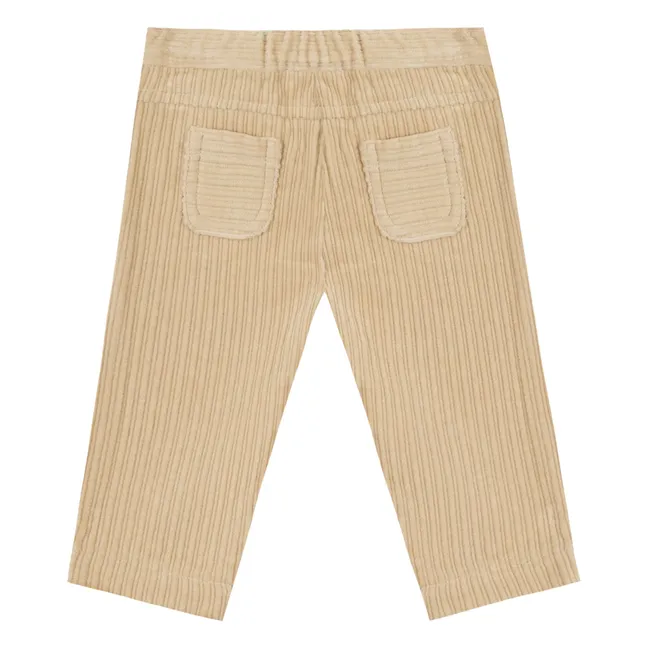 Pantalon Velours Côtelé Bébé | Beige
