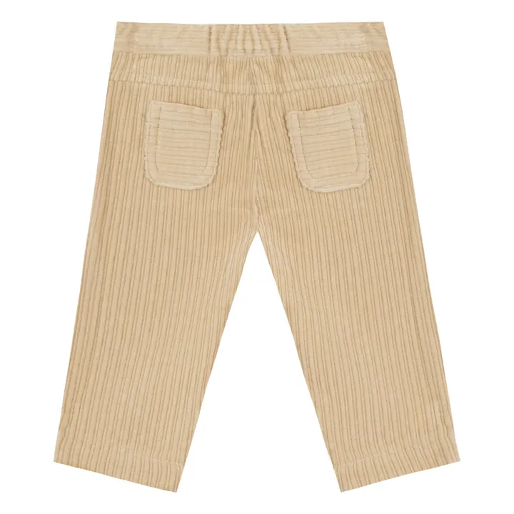 Pantalones de pana para bebé | Beige- Imagen del producto n°1