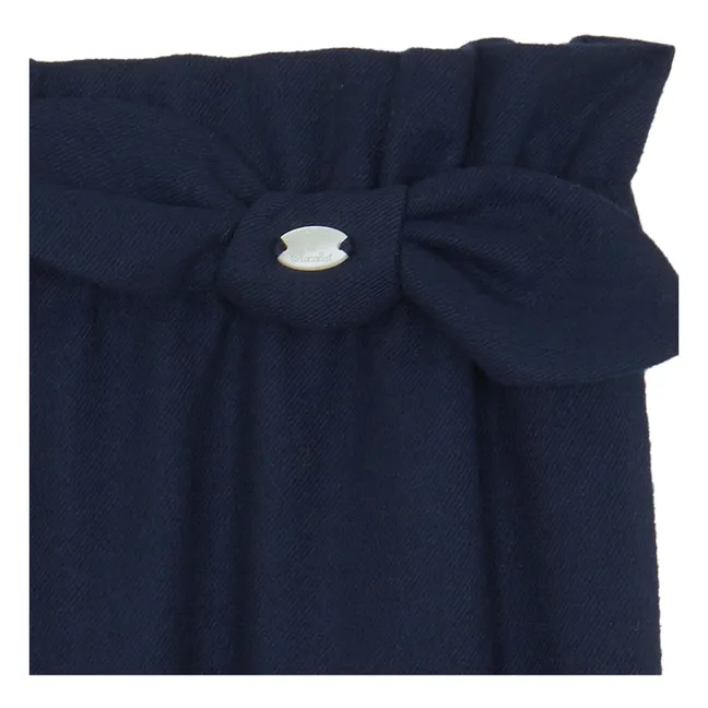 Pantalones anudados | Azul Marino
