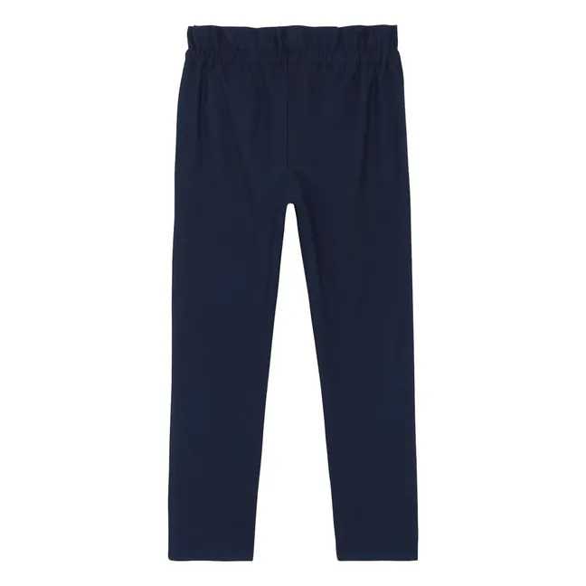 Pantalones anudados | Azul Marino