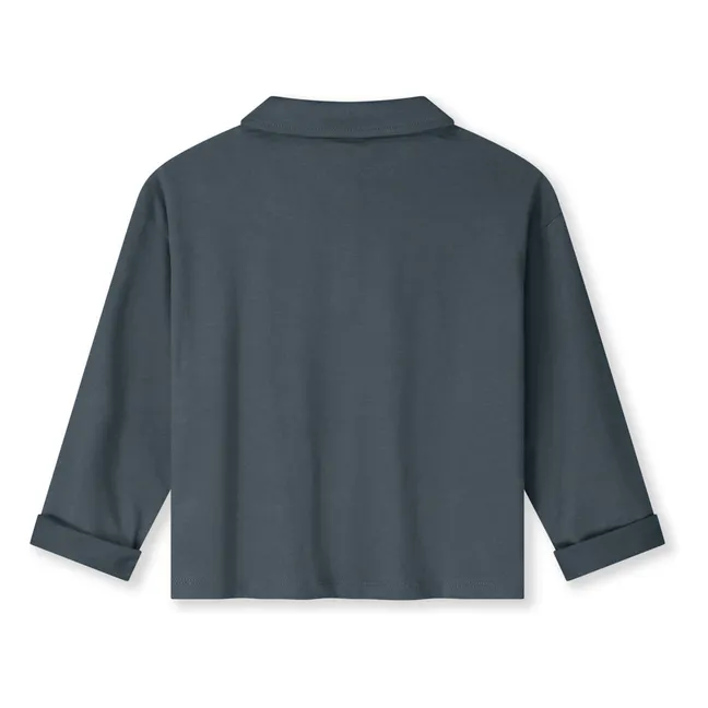 Polo in cotone biologico | Blu