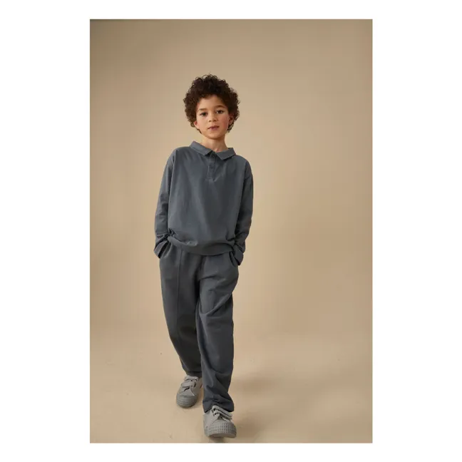 Polo in cotone biologico | Blu