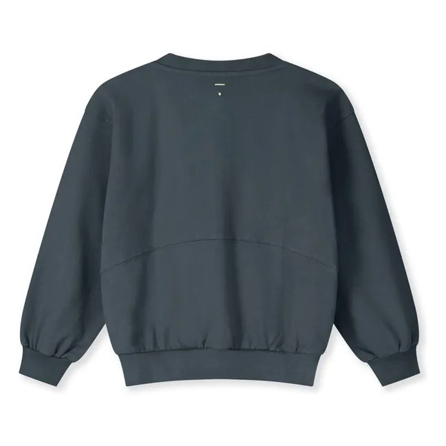 Bomber Coton Bio | Bleu gris