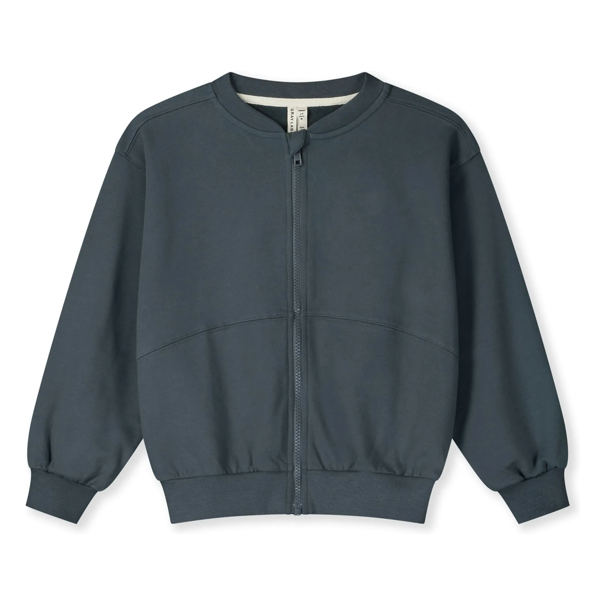 Gray Label Grey Blue Organic Cotton Bomber