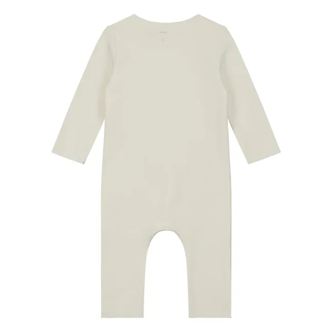 Monos de algodón ecológico | Crema