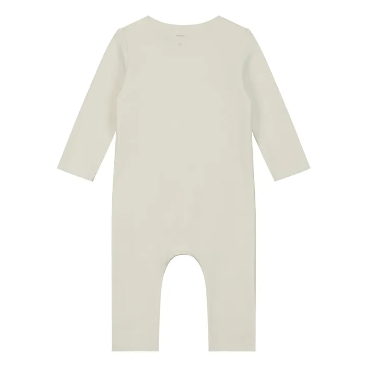 Pyjama Coton Bio | Crème- Image produit n°1