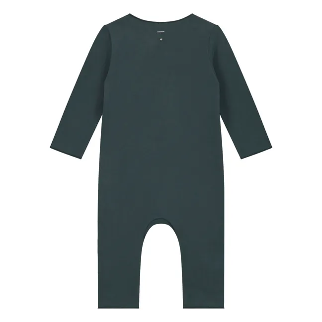 Organic cotton pyjamas | Grey blue