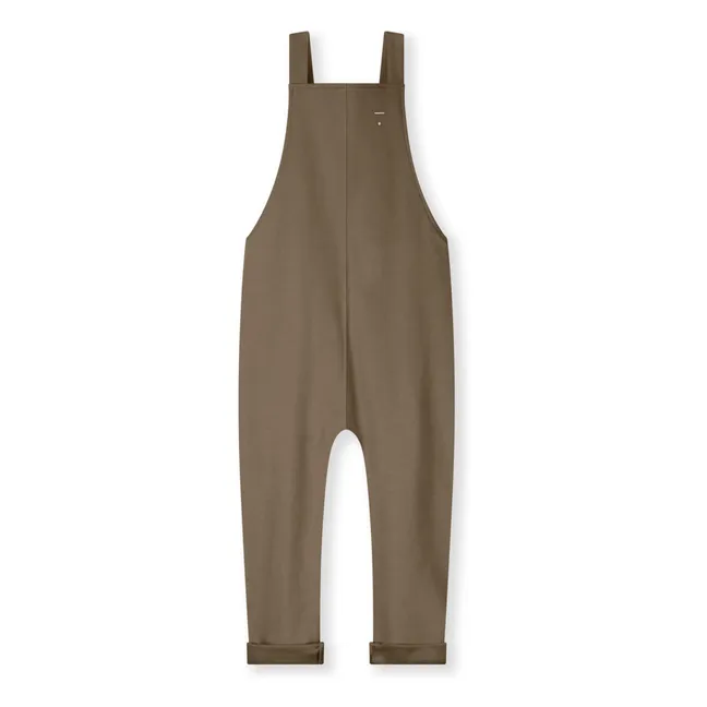 Salopette Coton Bio | Brun kaki