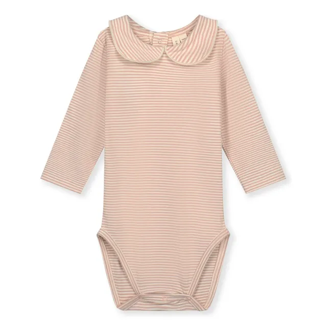 Body de algodón ecológico | Rosa