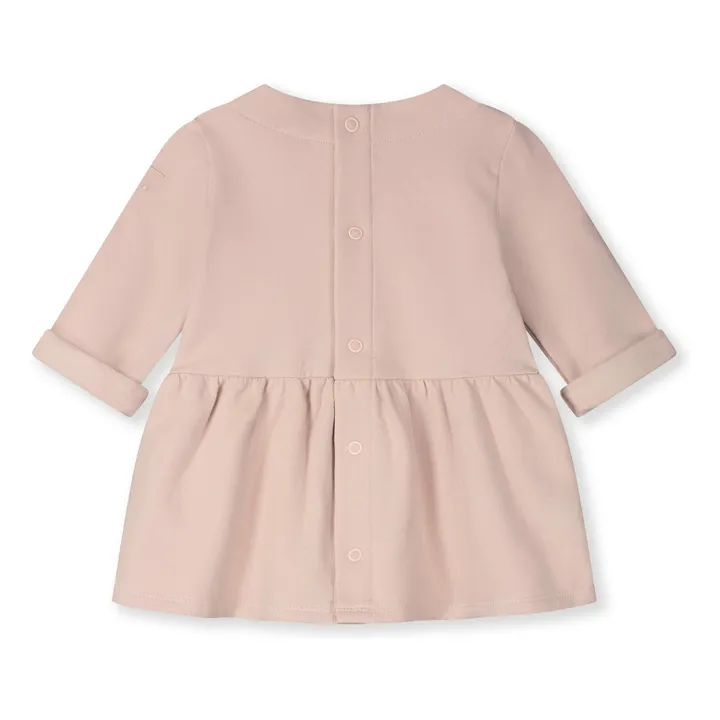 Robe Mini Coton Bio | Rose- Image produit n°1