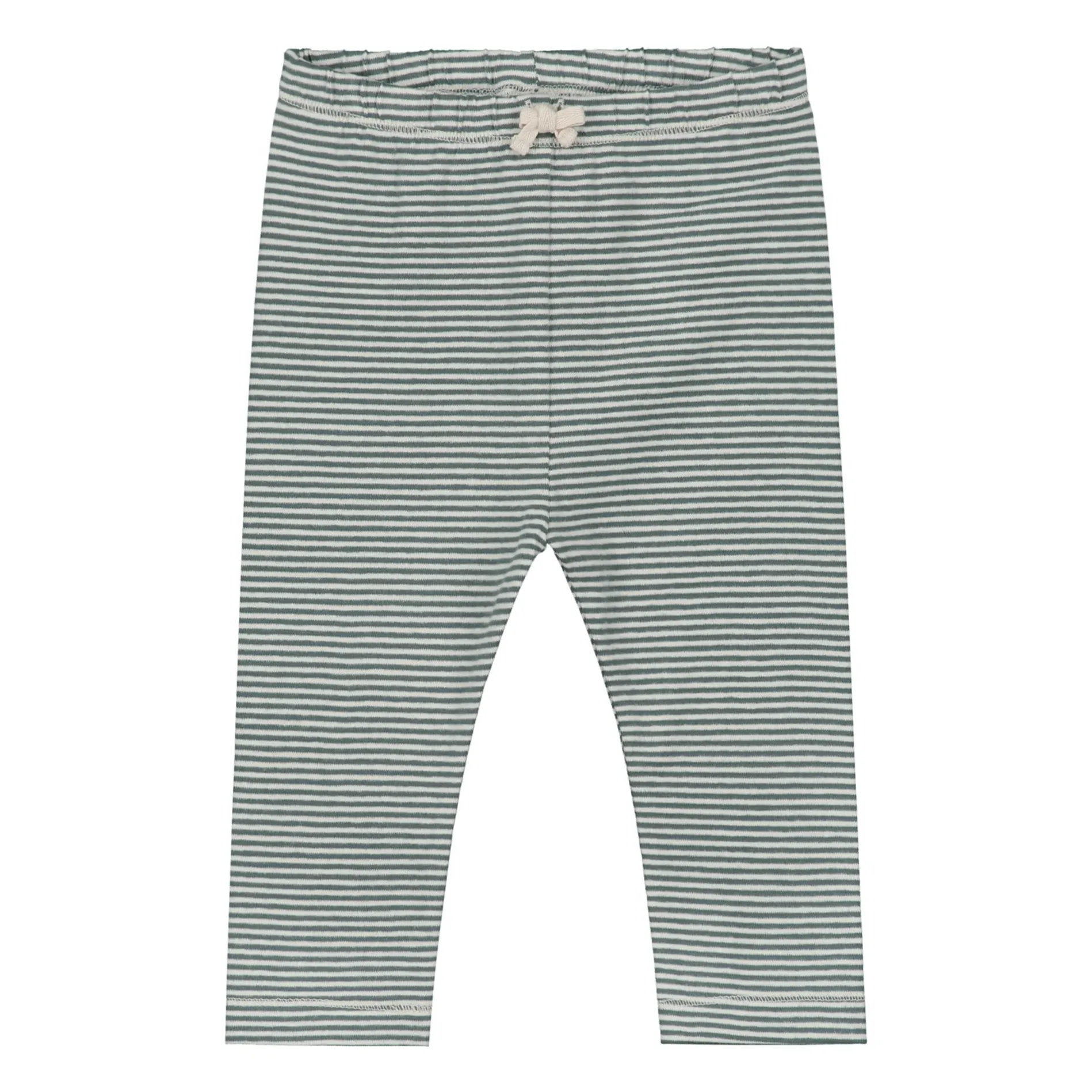 Gray Label Grey Blue Striped Legging Mini Organic Cotton