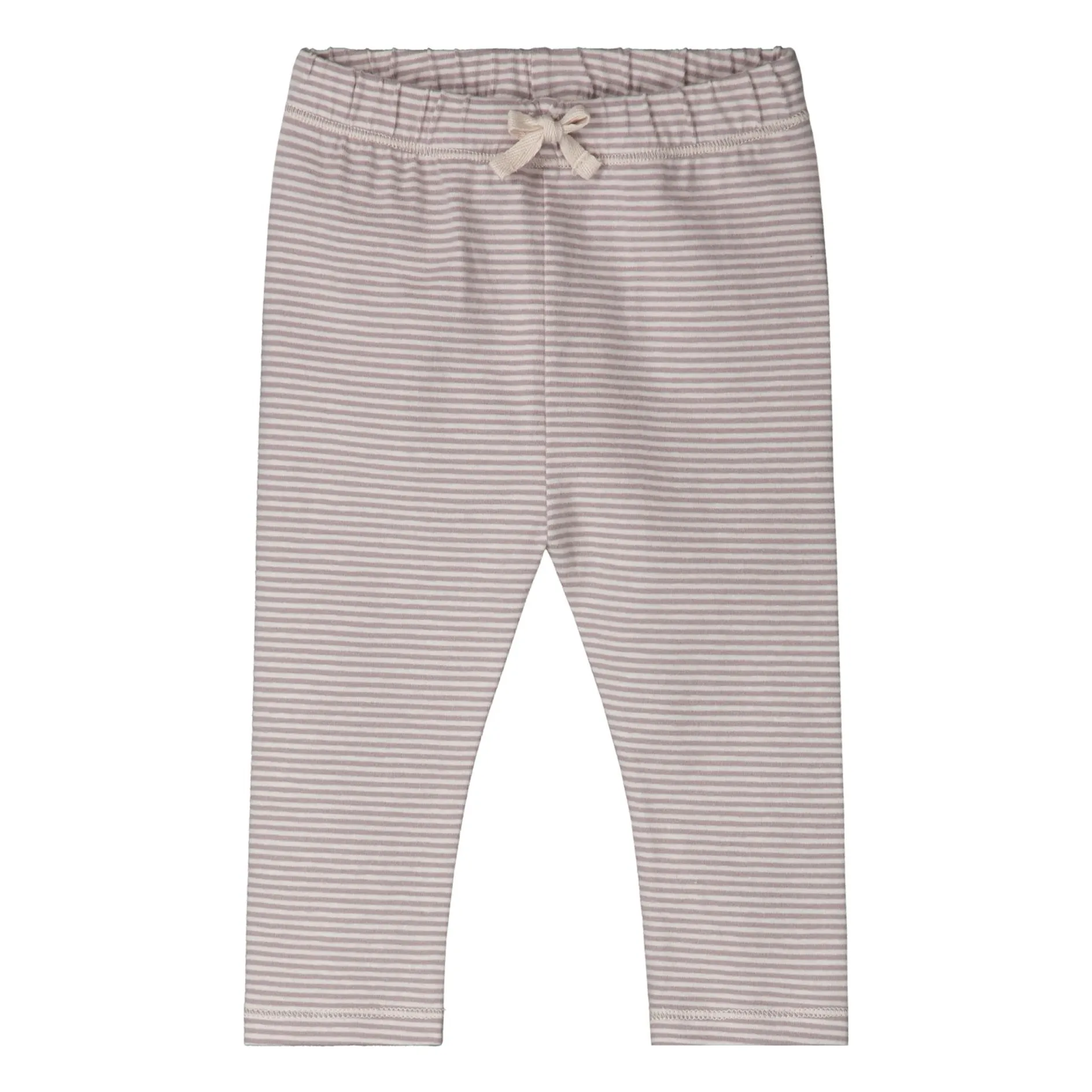 Gray Label Mauve Stripes Organic Cotton Legging