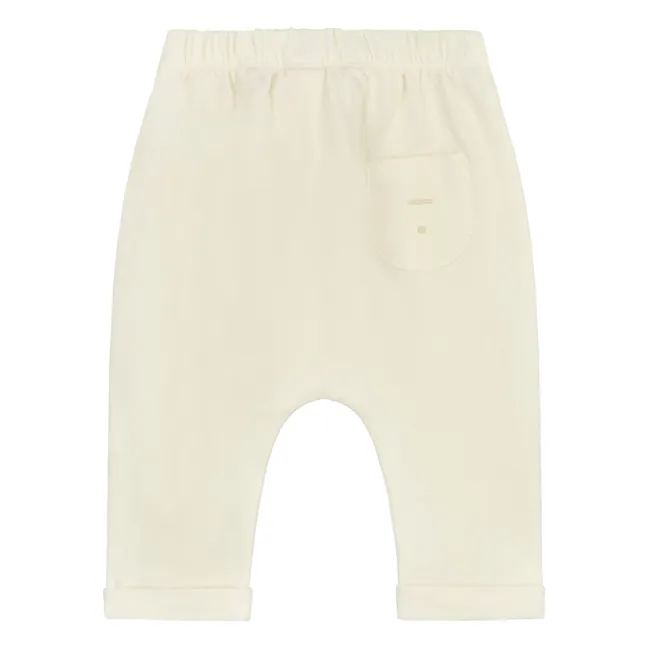 Organic cotton saroual | Cream