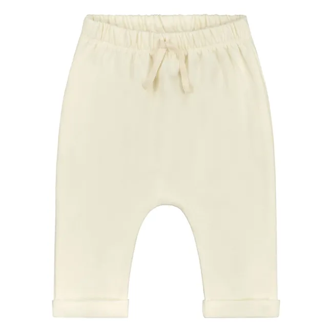Organic cotton saroual | Cream