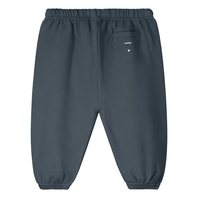 Jogger Mini Coton Bio | Bleu gris