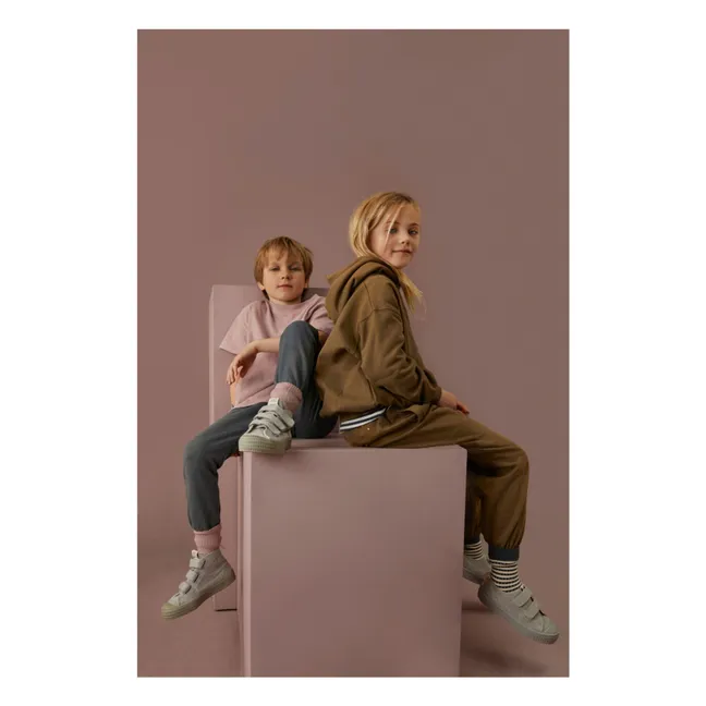 Joggers de algodón ecológico | Marrón Kaki