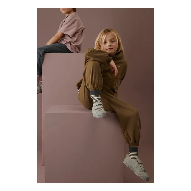 Jogger Coton Bio | Brun kaki