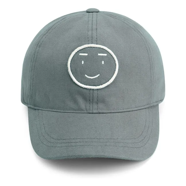 Casquette Coton Bio | Bleu gris