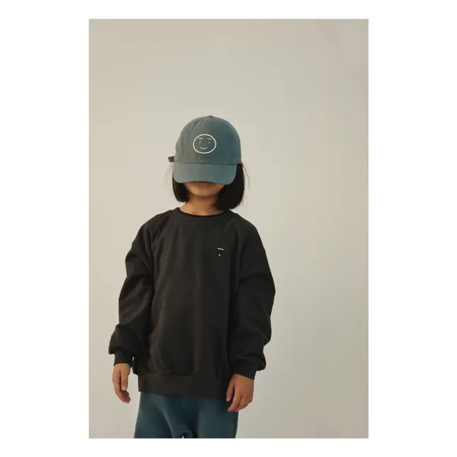 Gorro de algodón ecológico | Azul Gris