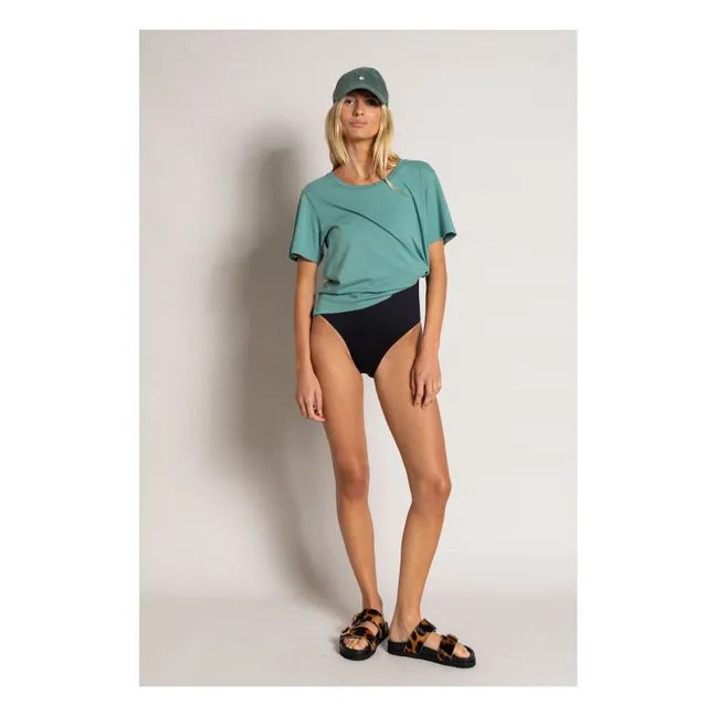 1-Piece Asymmetrical Swimsuit | Black