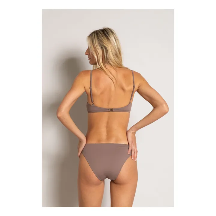 Haut De Maillot De Bain Brassière | Marron glacé- Image produit n°4
