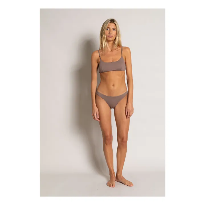 Haut De Maillot De Bain Brassière | Marron glacé- Image produit n°5