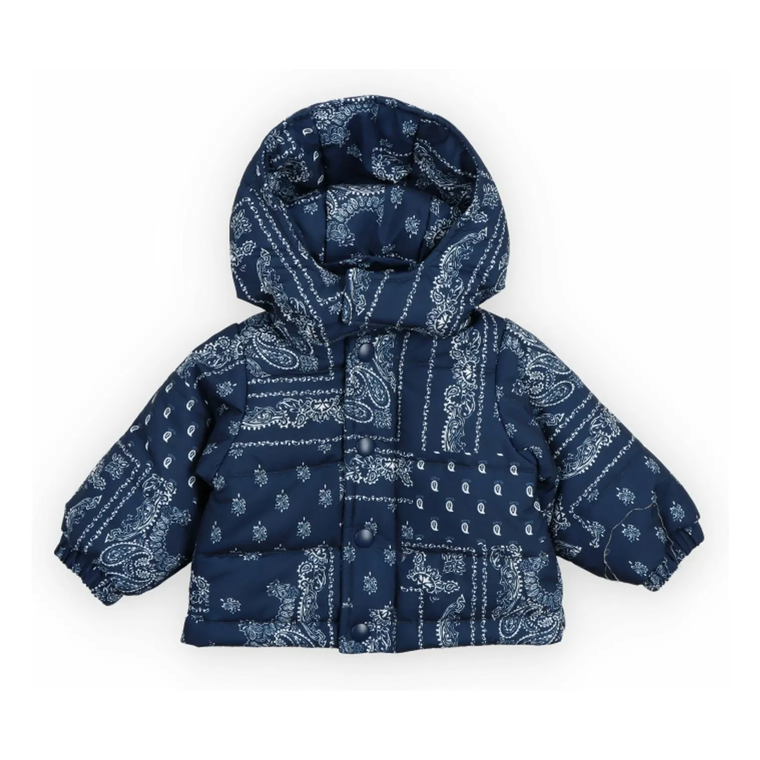 The New Society Navy Blue Luis Recycled Fiber Jacket