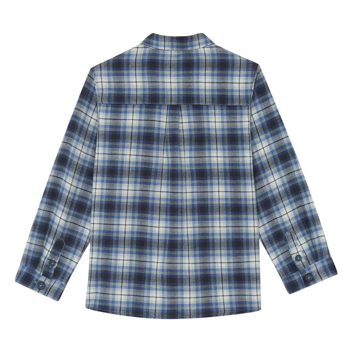 Chemise Carreaux | Bleu- Image produit n°1