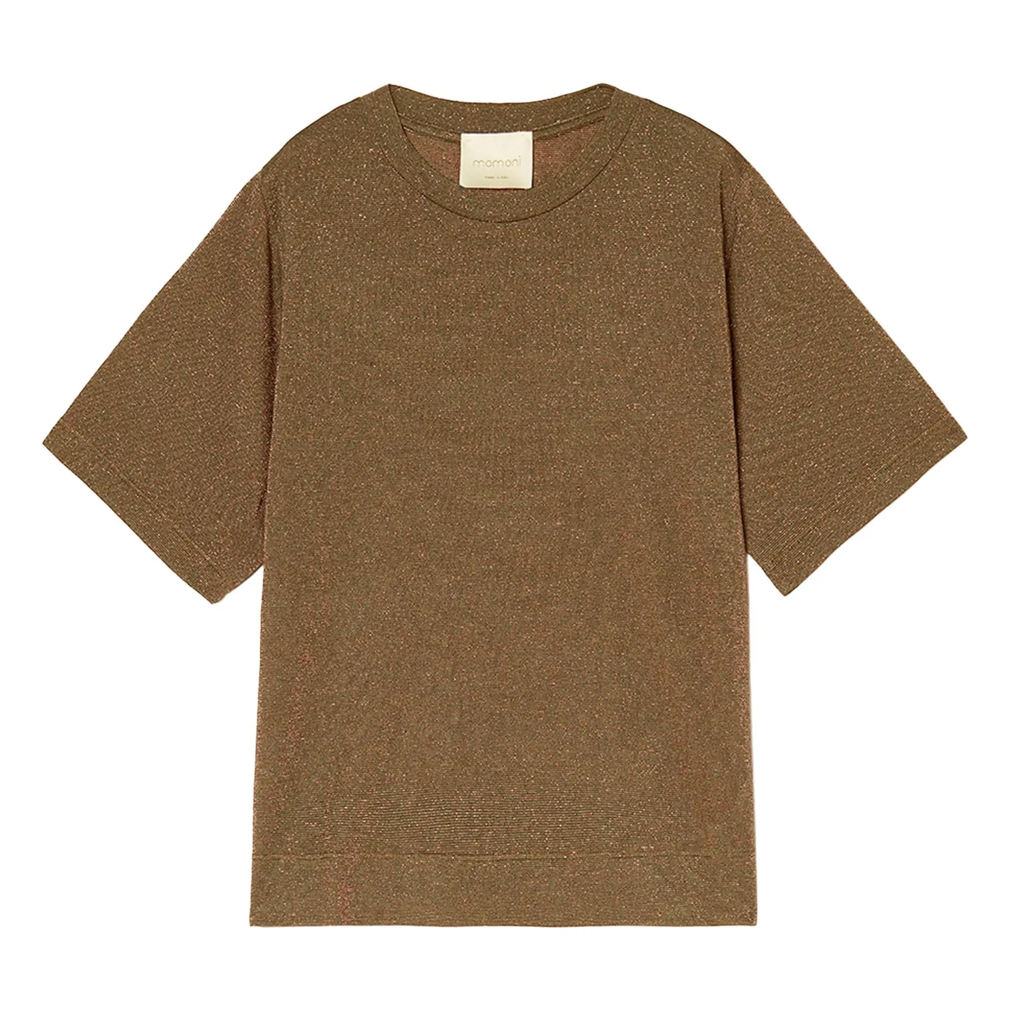 Momoni Tabacco Iora Metallic T-Shirt