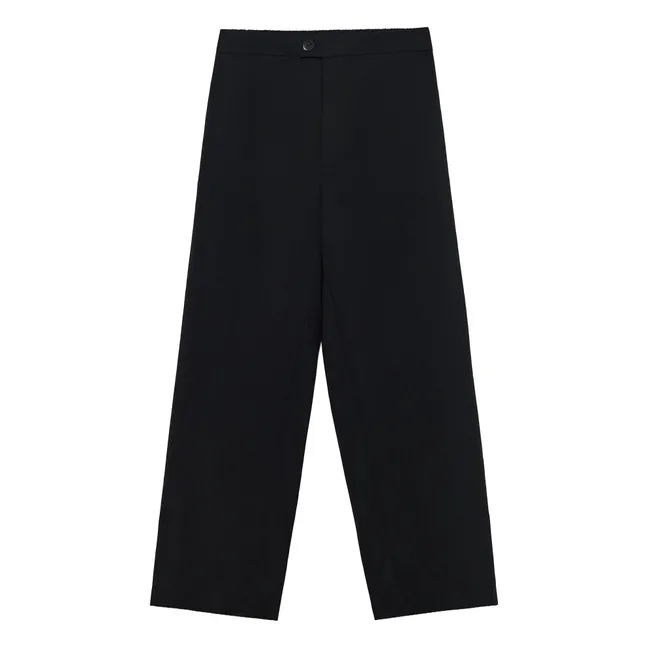 Nuovi pantaloni sartoriali in lana vergine | Nero