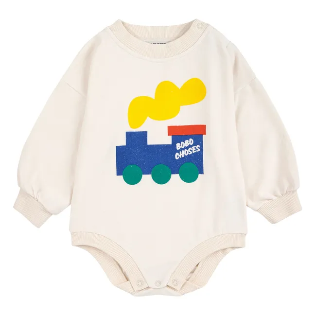 Body Sweat Train Coton Bio | Ecru