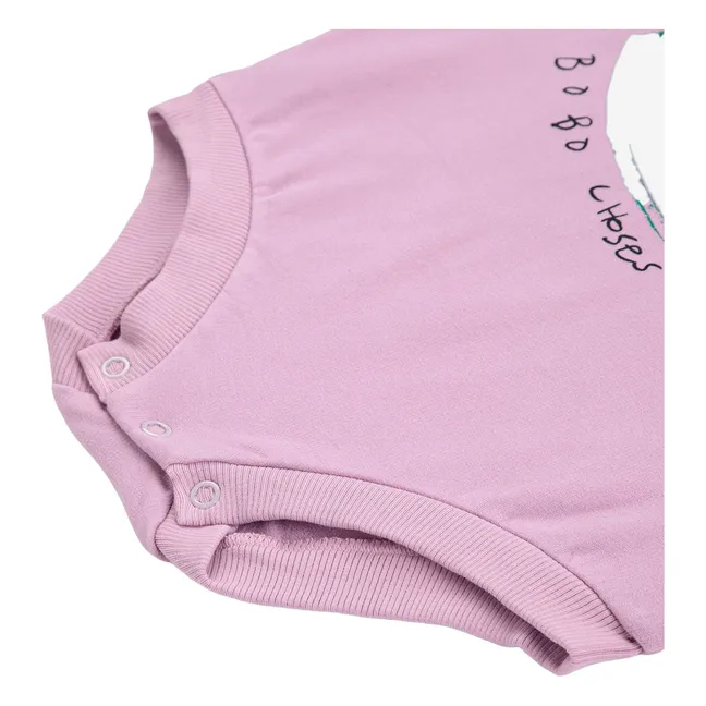 Body Sweat Cheval Coton Bio | 	Lilas