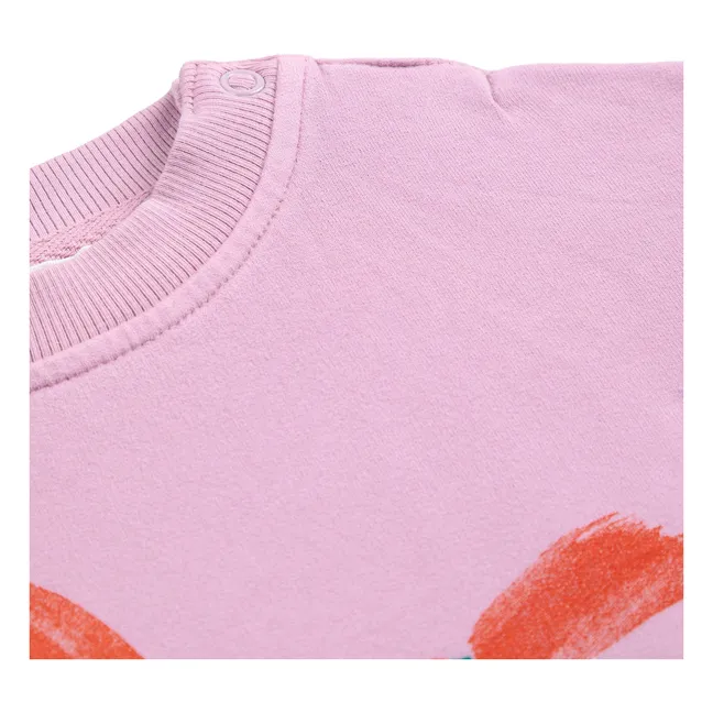 Body Sweat Cheval Coton Bio | 	Lilas