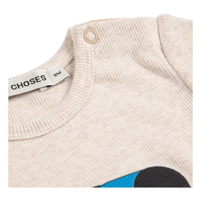 Body Chien Coton Bio | Ecru