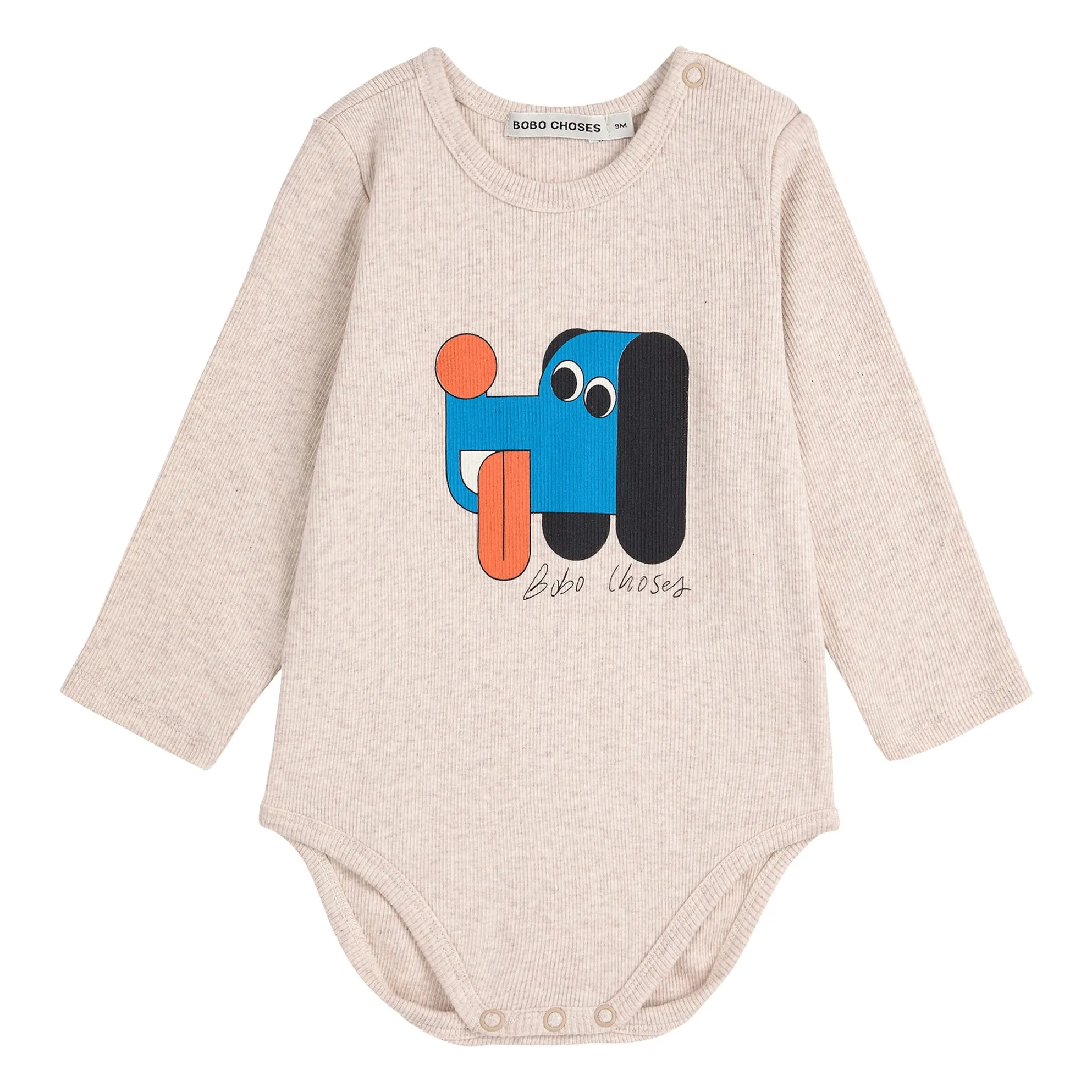 Bobo Choses Ecru Body Dog Organic Cotton