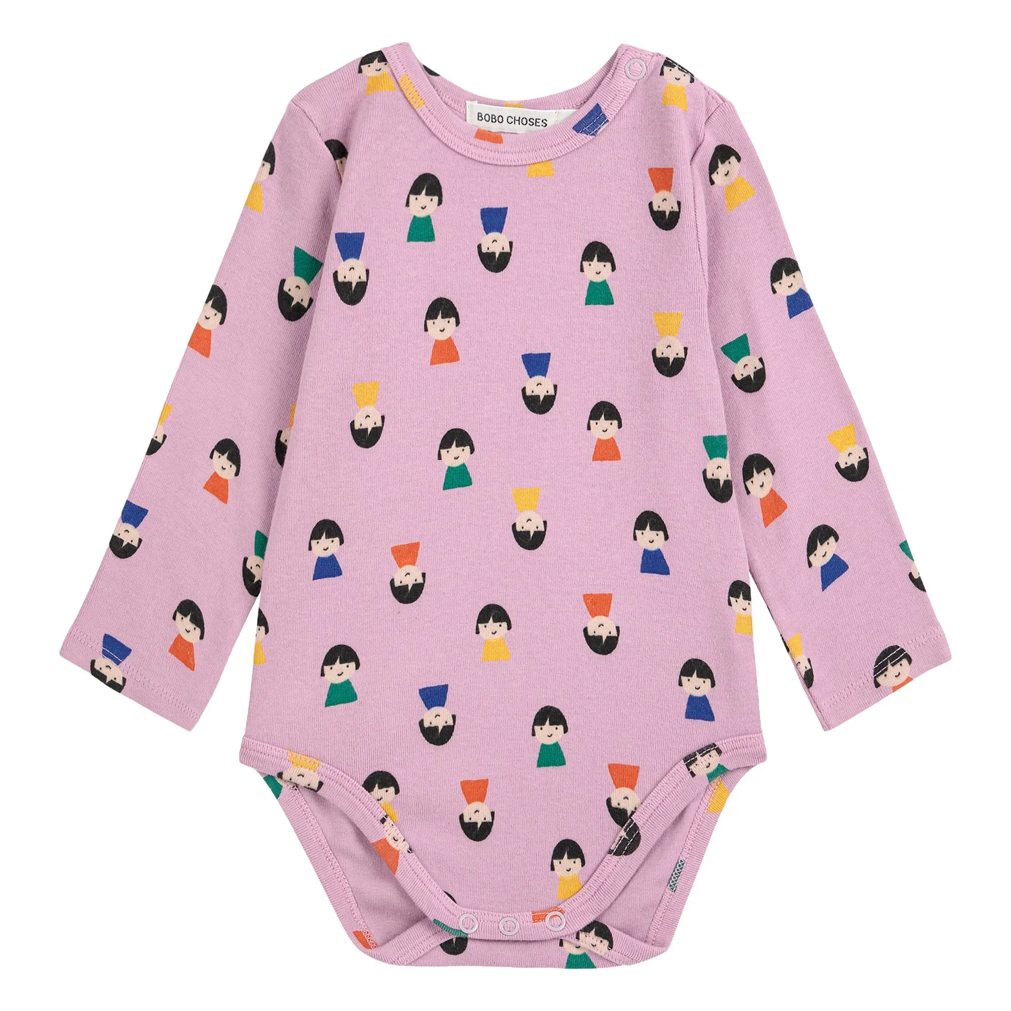Bobo Choses Lilac Body Pions Organic Cotton