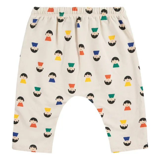 Jogger Pions Coton Bio | Ecru