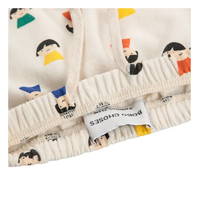 Jogger Pions Coton Bio | Ecru